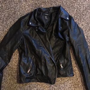 F21 leather jacket